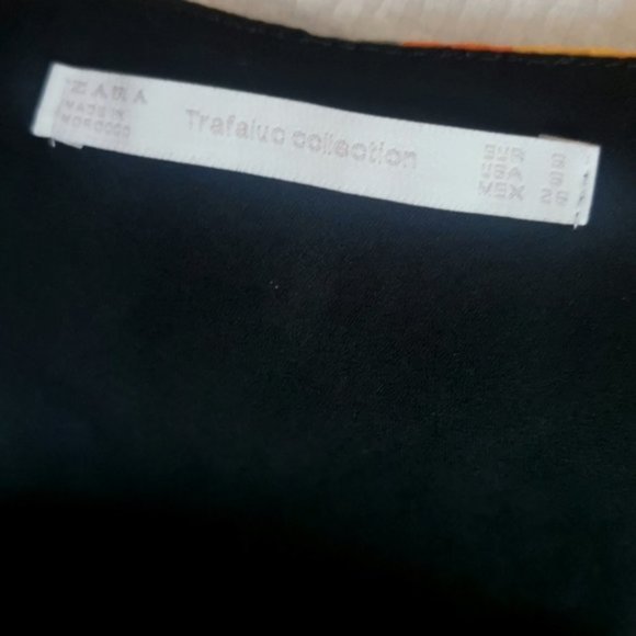 Zara wrap floral vneck blouse - Picture 5 of 5